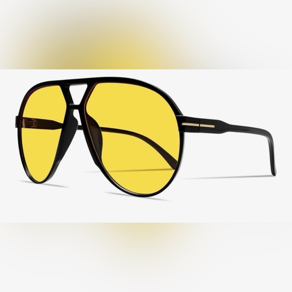 Stylish Retro Aviator Sunglasses